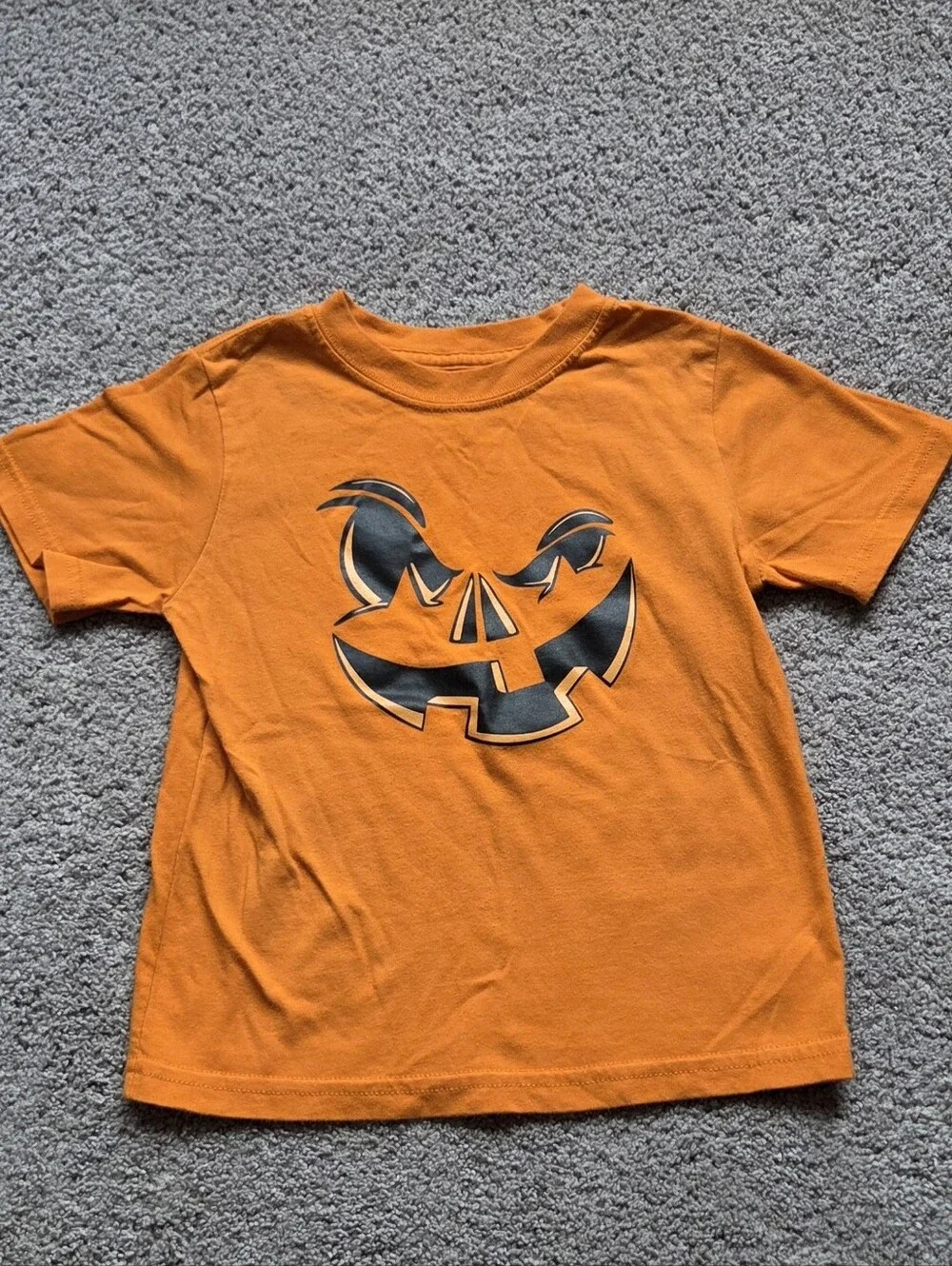 Little Kids Halloween T-Shirt Bundle, Size 4T Pumpkins Spooky